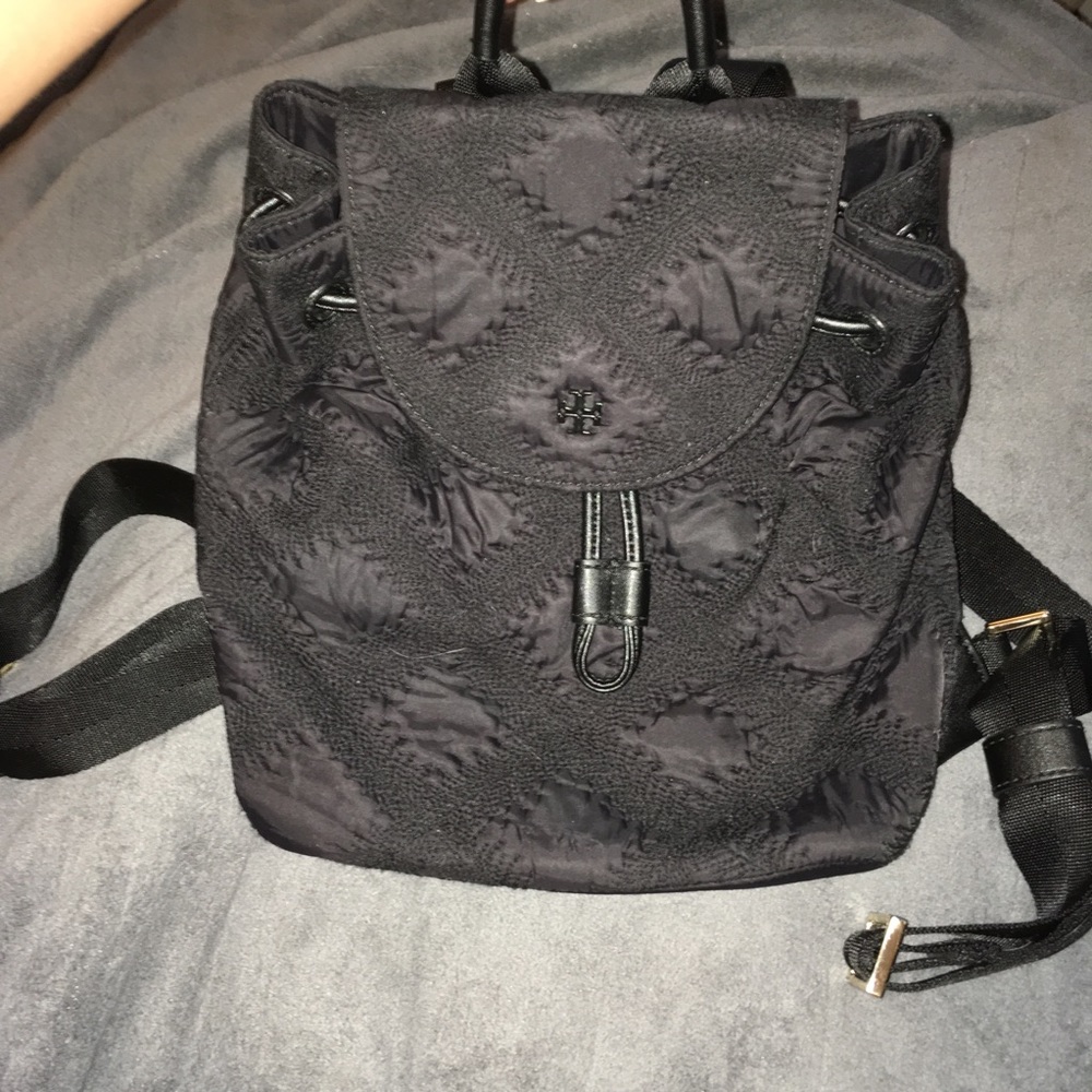 Tory Burch flame quilted backpack